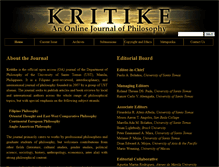 Tablet Screenshot of kritike.org